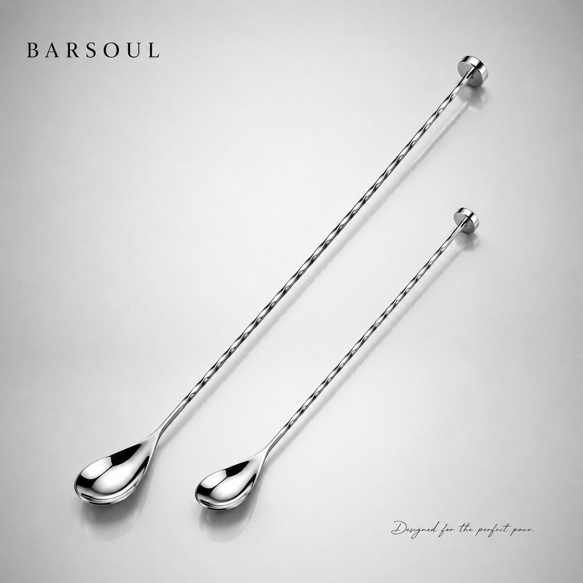 BARSOUL bar spoons in two lengths